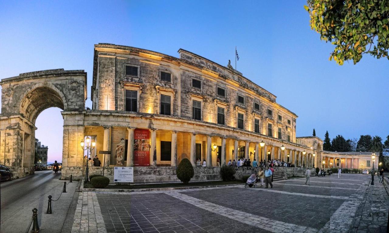 Simons Nest Daire Korfu Dış mekan fotoğraf